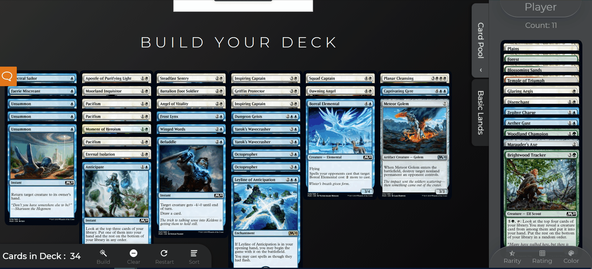 switching your deck back and forth to the sidebar