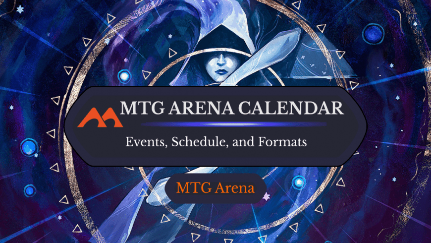 MTG Arena March 2023 Event Calendar – Schedule and Formats