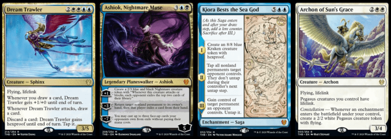 theros rare cards Dream Trawler (Promo Pack) [Theros Beyond Death Promos]
