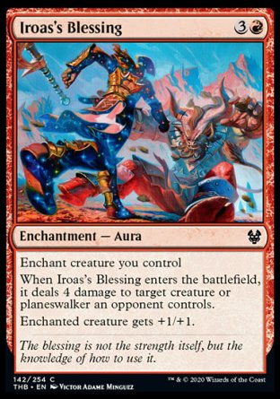 Iroas's Blessing MTG card