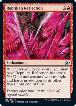 reptilian reflection