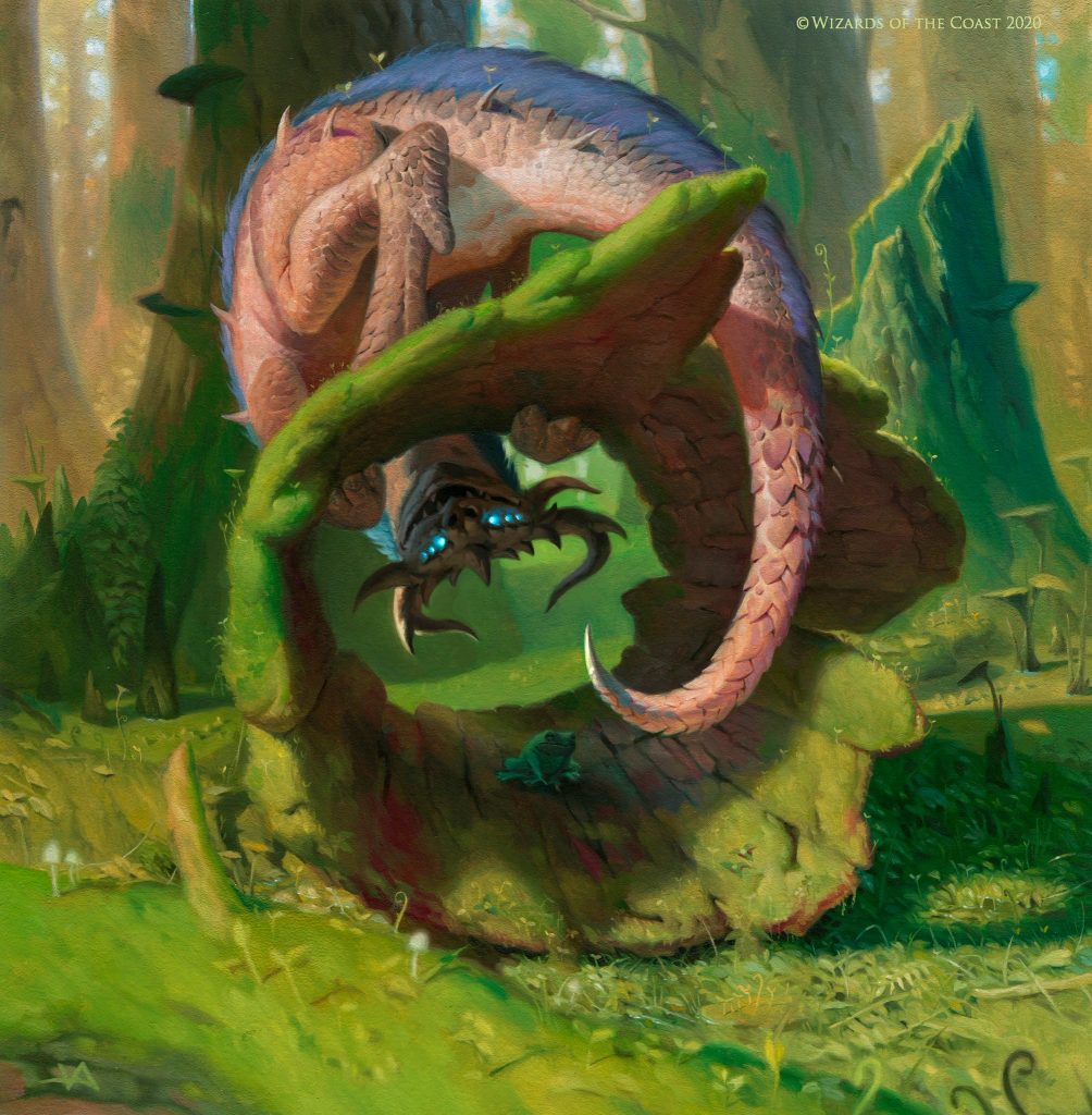 Otrimi, the Ever-Playful MTG card art by Victor Adame Minguez