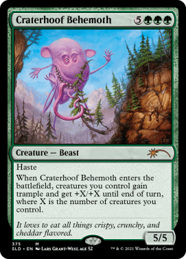 Craterhoof Behemoth (Secret Lair 2)