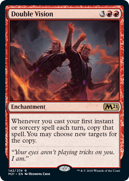 Double Vision MTG card