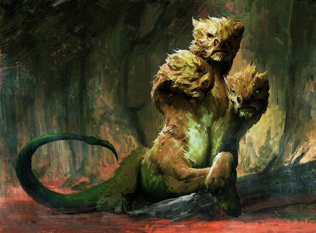 Questing Beast - Illustration by Igor Kieryluk