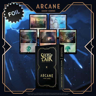 Secret Lair x Arcane Lands Foil Edition