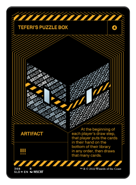 Teferi's Puzzle Box (MSCHF)