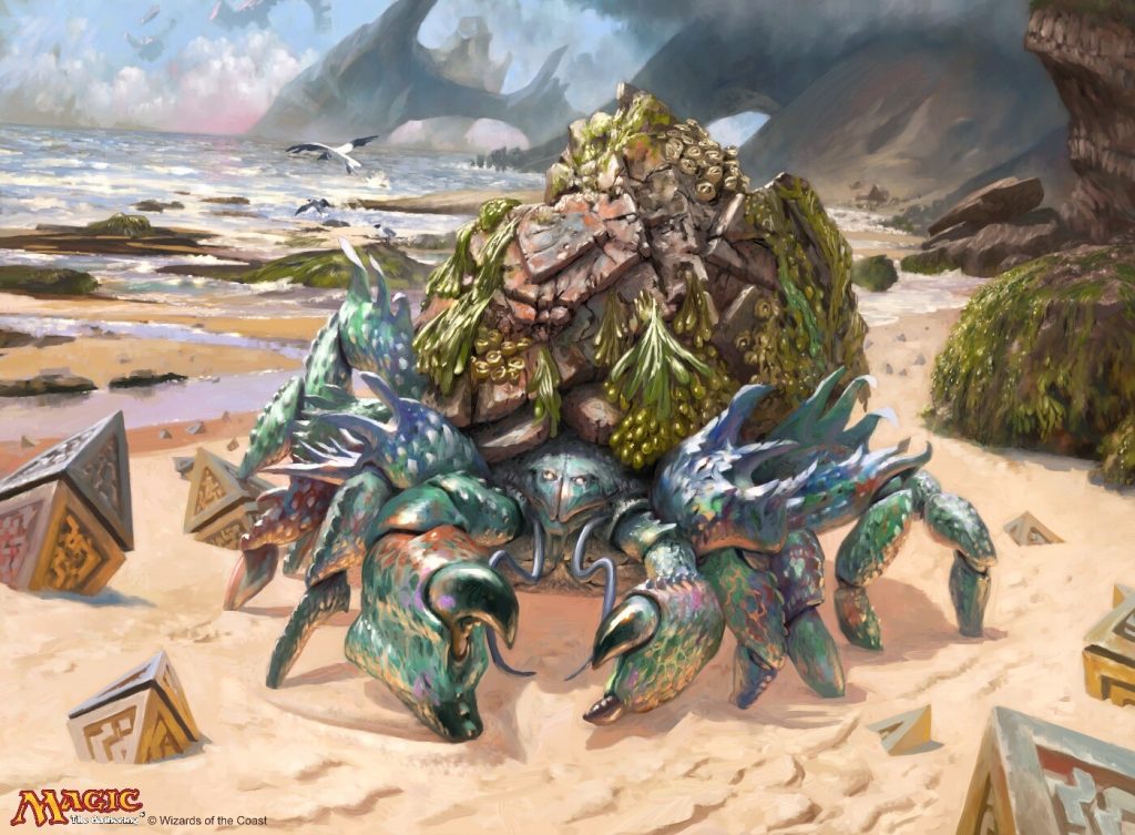 Ruin Crab - Illustration by Simon Dominic