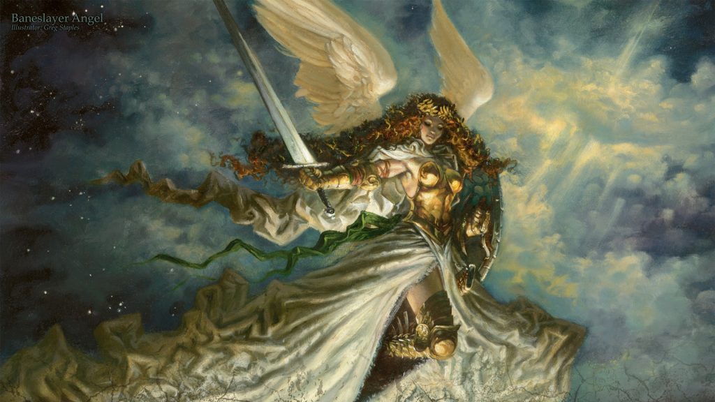Baneslayer Angel - Illustration by Greg Staples