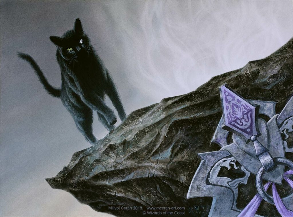 Cauldron Familiar - Illustration by Milivoj Ceran