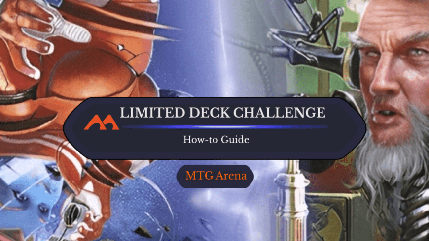 How to Direct Challenge with a Limited Deck in MTGA