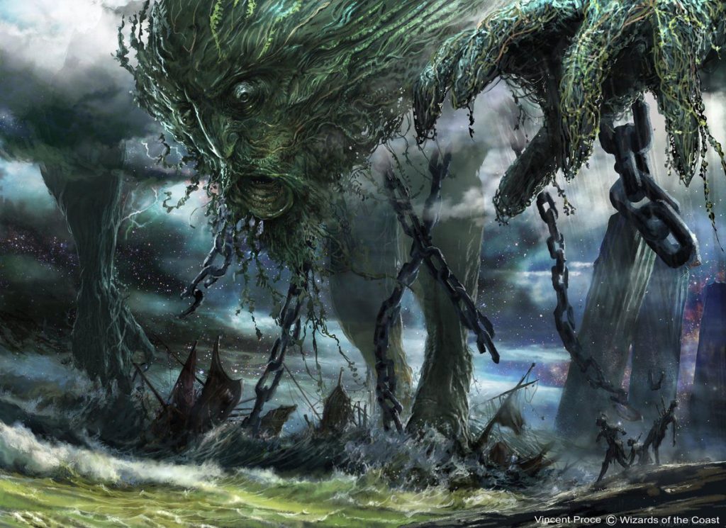 Uro, Titan of Nature's Wrath - Illustration by Vincent Proce