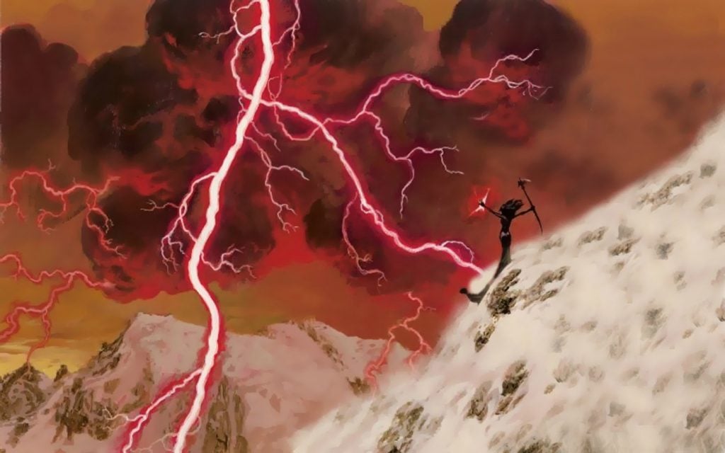 Lightning Bolt - Illustration by Christopher Moeller