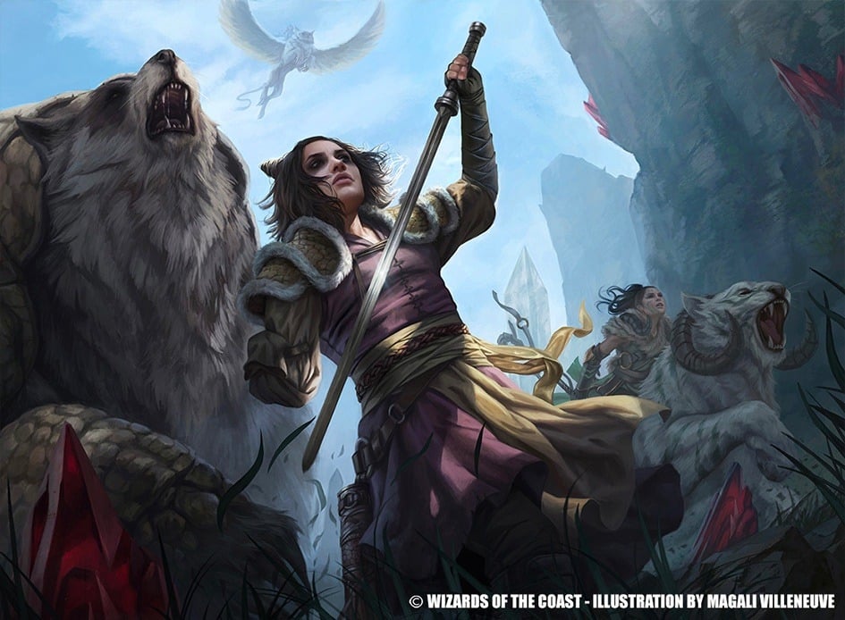 Winota, Joiner of Forces - Illustration by Magali Villeneuve