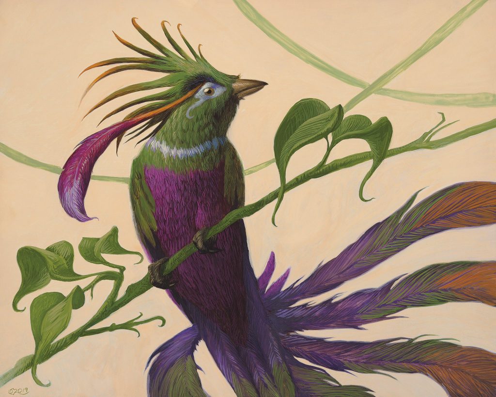 Birds of Paradise (Secret Lair) - Illustration by Ovidio Cartagena