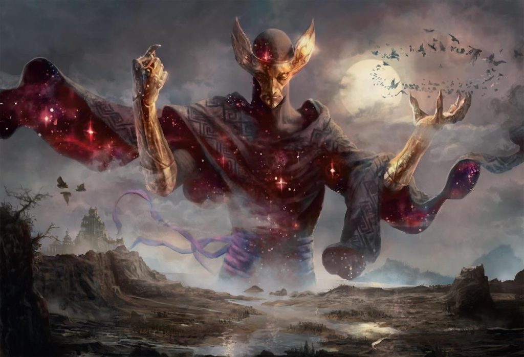 Phenax, God of Deception - Illustration by Ryan Barger