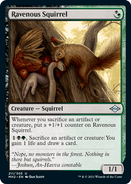 Ravenous Squirrel MH2