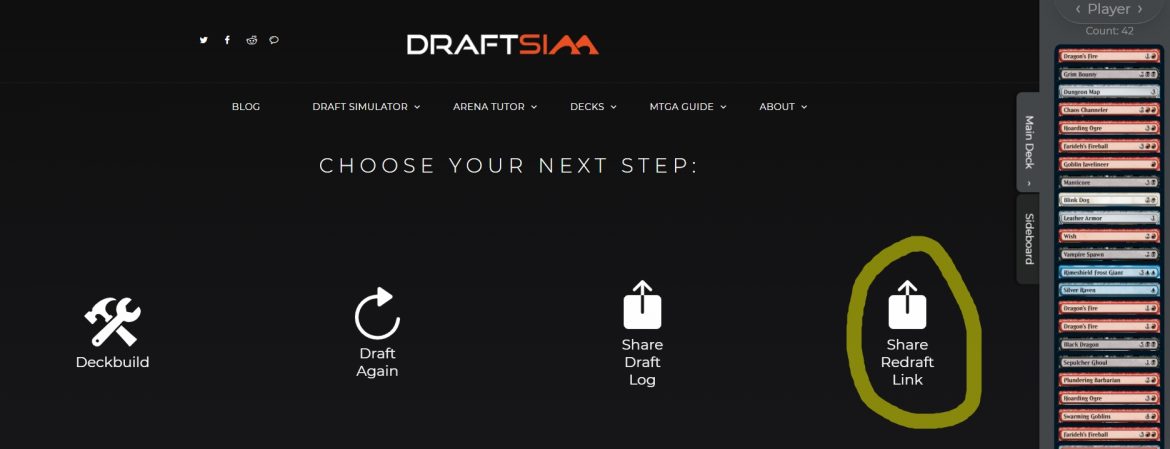 Rafdraft New Feature: Replay Drafts via