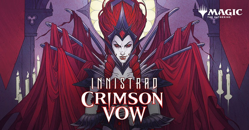 Innistrad Crimson Vow art - Illustration by Lenka Šimečková