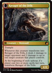 MtG Magic the Gathering Werewolf Deck 