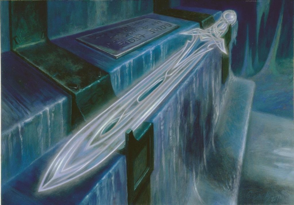 Blade of Selves - Illustration by Alan Pollack
