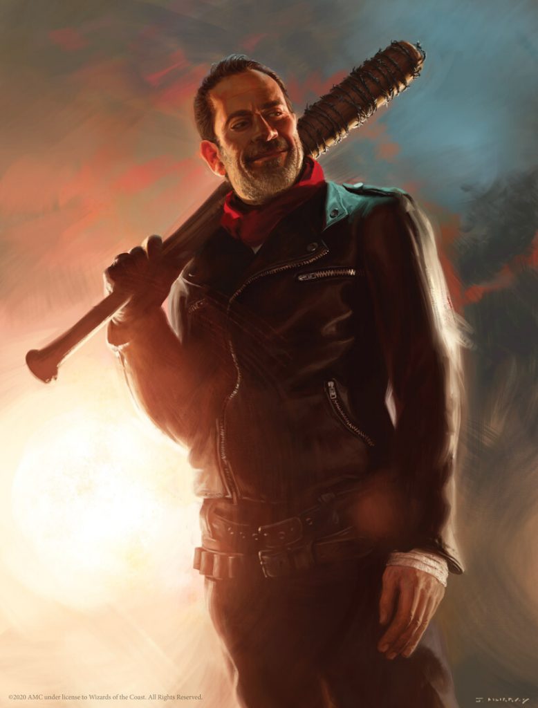 Negan, the Cold-Blooded - Illustration by Jake Murray