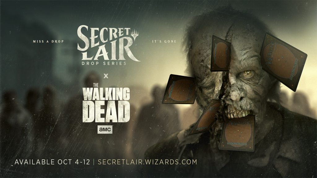 Secret Lair x The Walking Dead teaser art