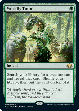 Worldly Tutor (Commander Collection Green)