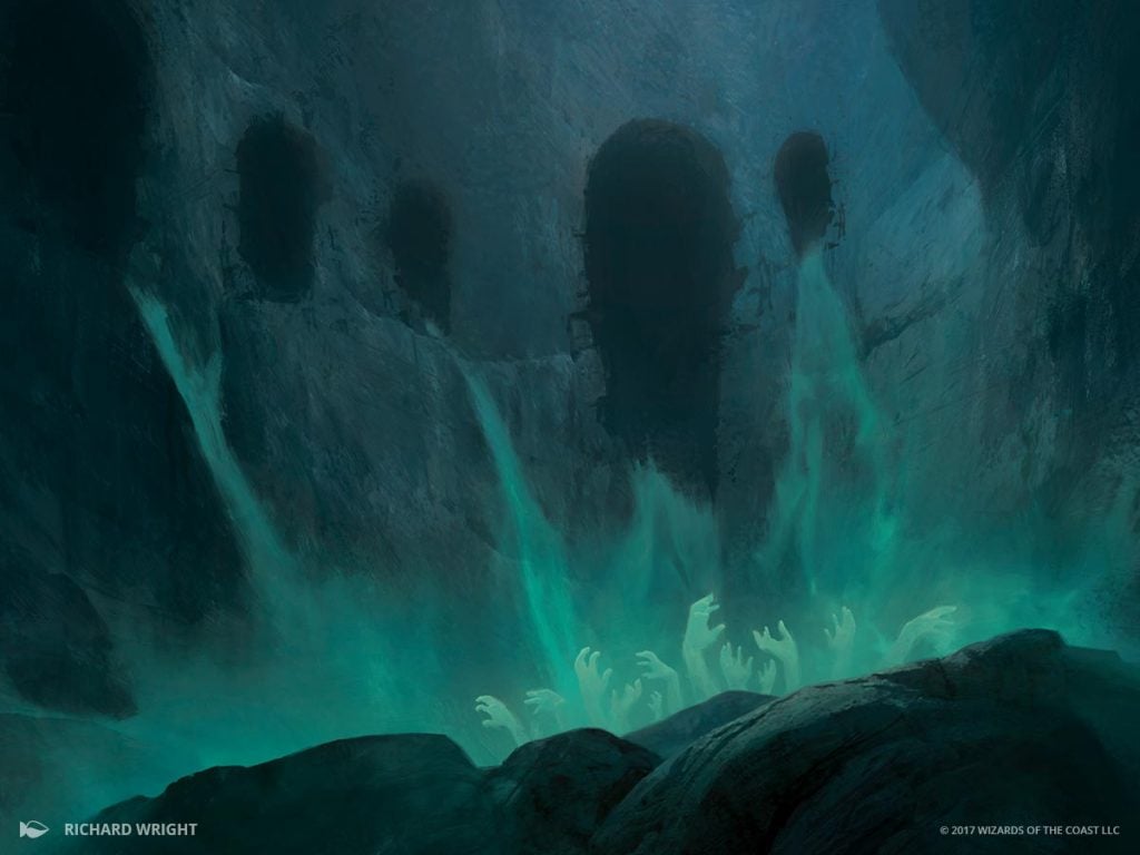 Cavern of Souls - Illustration by Richard Wright