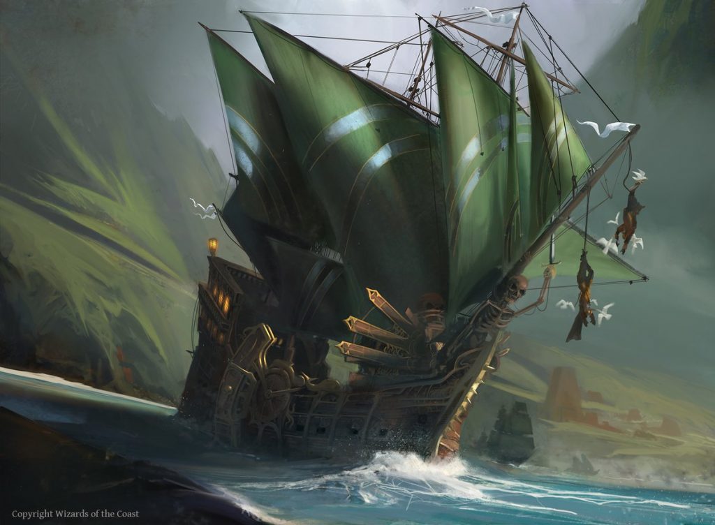 Fell Flagship - Illustration by Titus Lunter