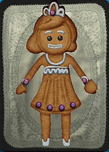 Gingerbread man sleeve