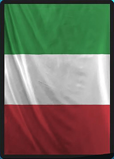 Italy flag sleeve