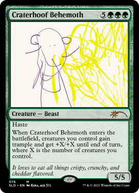 Craterhoof Behemoth (Secret Lair 1)