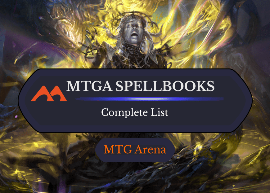 Complete List of Spellbook Cards for MTG Arena