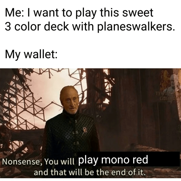 3-color planeswalker deck meme