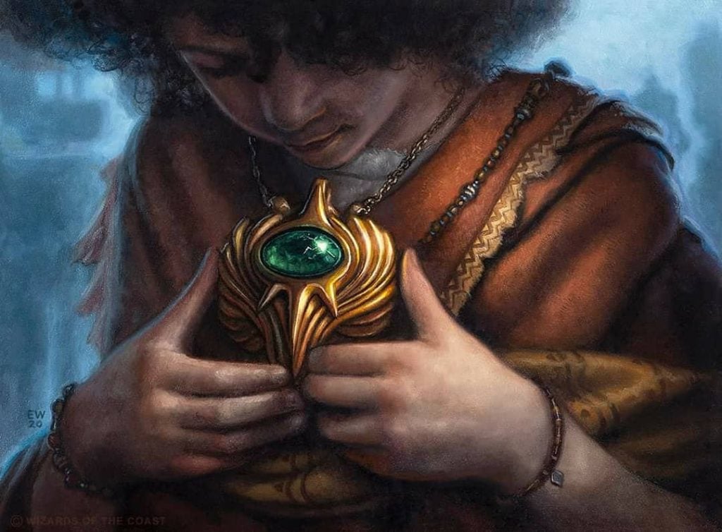 Amulet of Vigor (Secret Lair) - Illustration by Eric Wilkerson