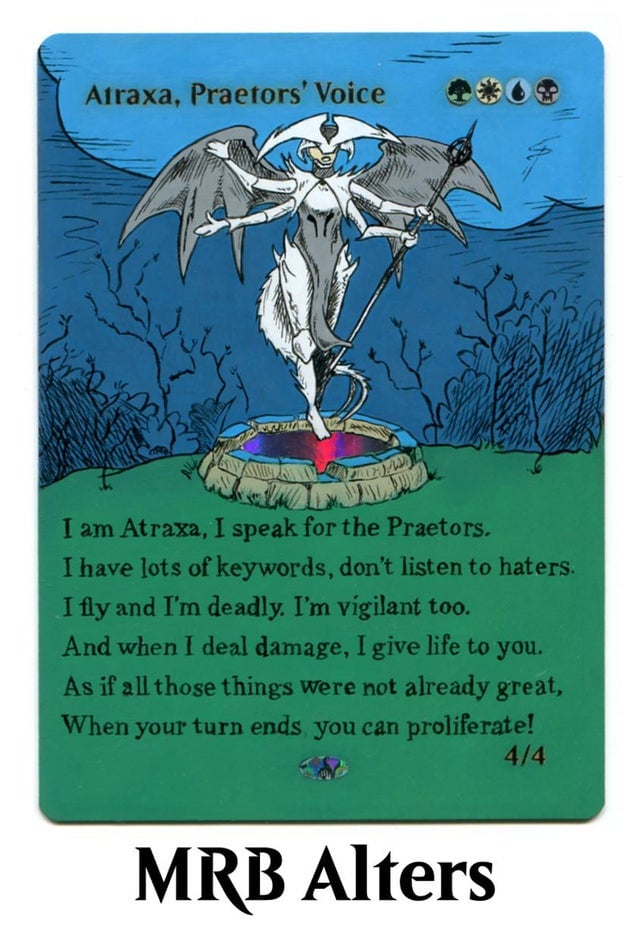 Atraxa, Praetors' Voice Dr Seuss alter