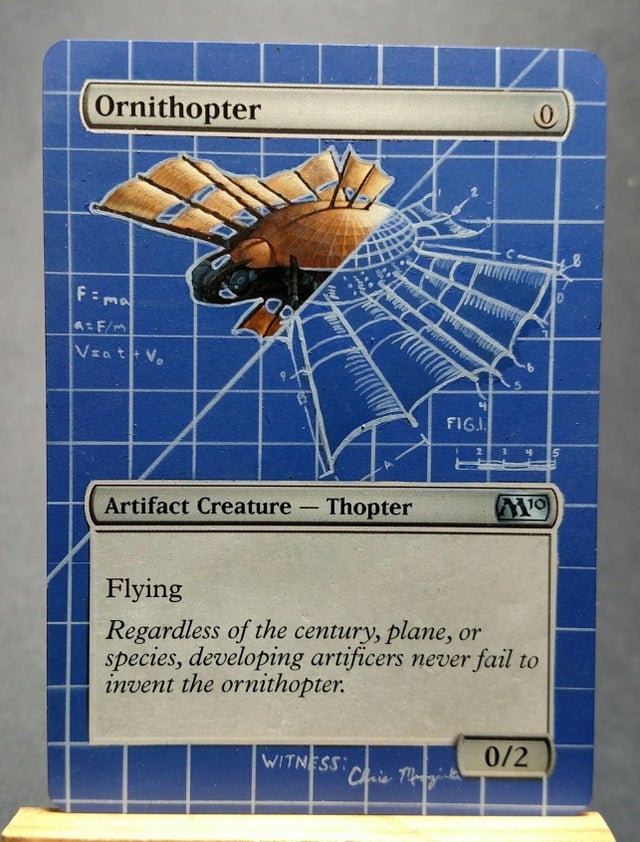 Blueprint Ornithopter alter