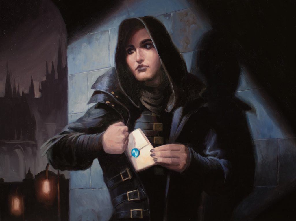 Dimir Informant - Illustration by Lucas Graciano