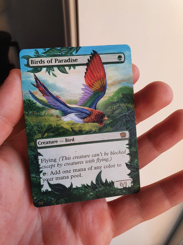 Extended Birds of Paradise alter
