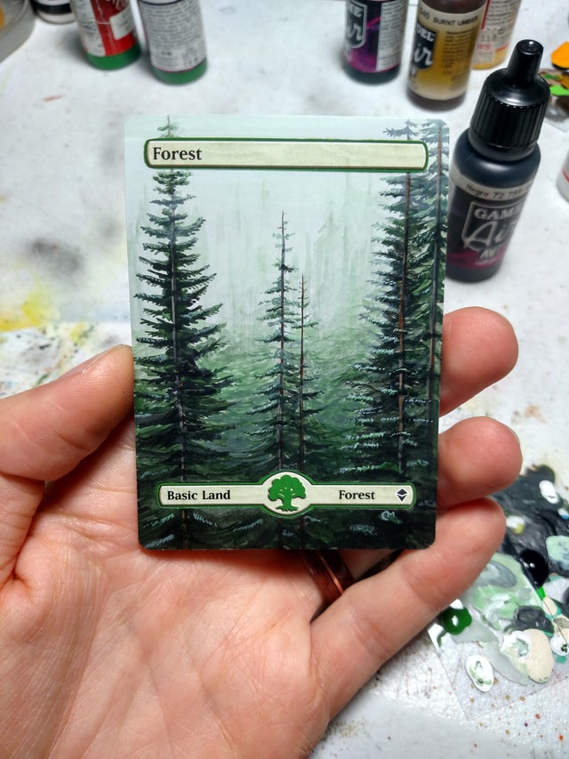 Full-Art Custom Forest alter