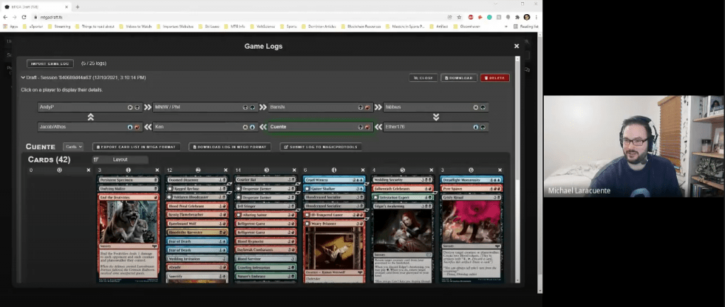 Esporter in-pod draft and office hour log review