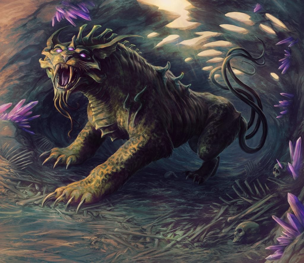 Necropanther - Illustration by Jason A. Engle