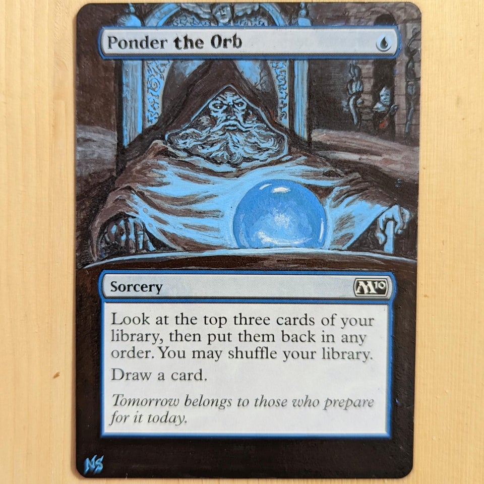 Ponder the Orb alter