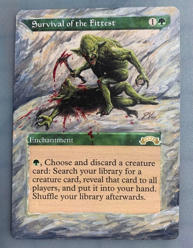 Repaired Survival of the Fittest alter