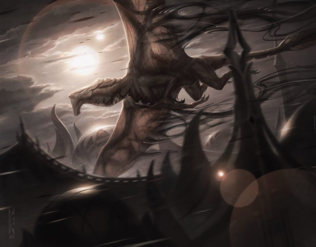 Shadrix Silverquill - Illustration by Raymond Swanland