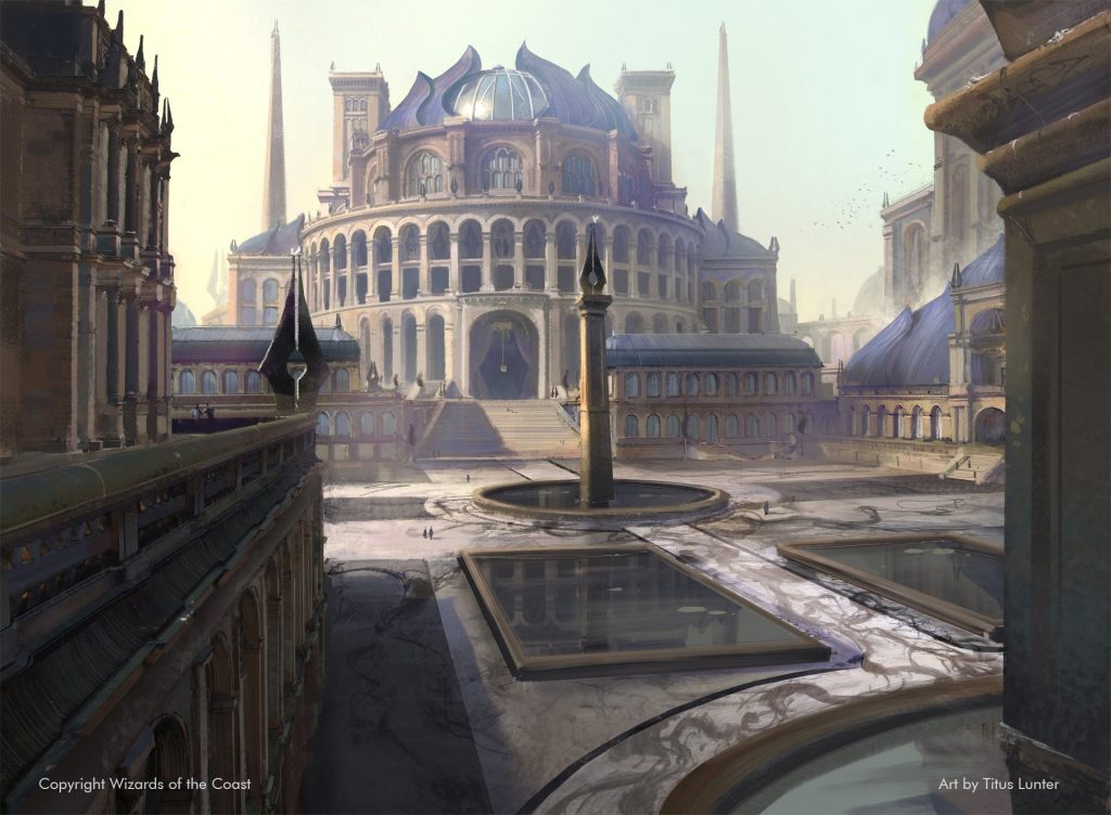 Silverquill Campus - Illustration by Titus Lunter