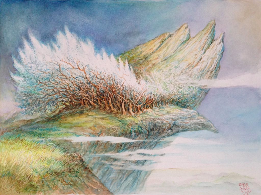 Windbrisk Heights - Illustration by Omar Rayyan