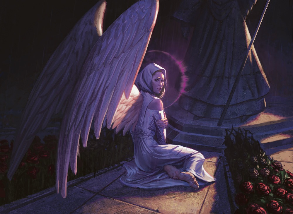 Requiem Angel - Illustration by Eric Deschamps