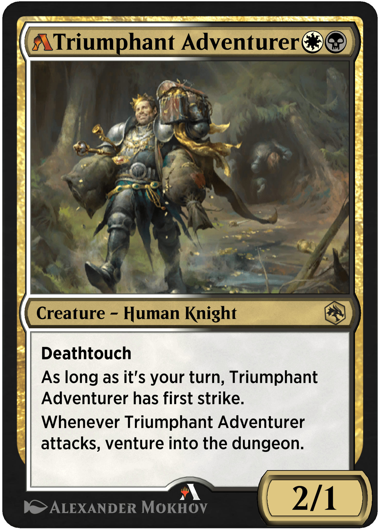 Triumphant Adventurer (rebalanced)